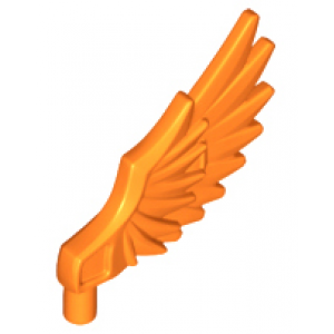 Vleugel gevederd Orange
